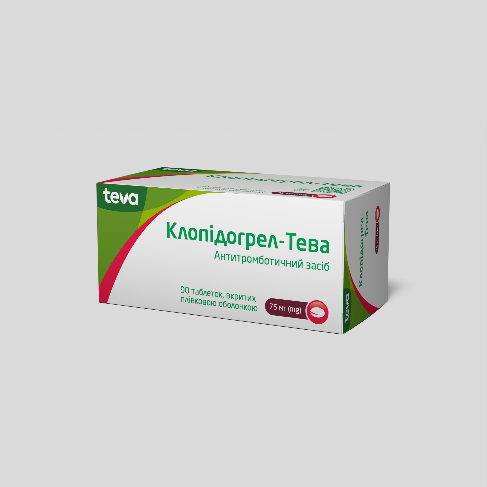 Клопідогрел-Тева: інструкція, показання, спосіб застосування