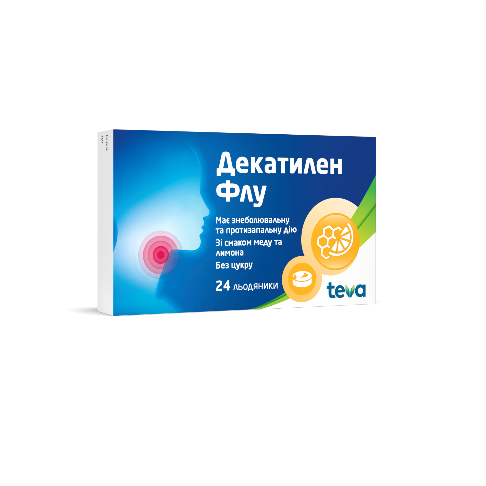Декатилен Флу: інструкція, показання, спосіб застосування