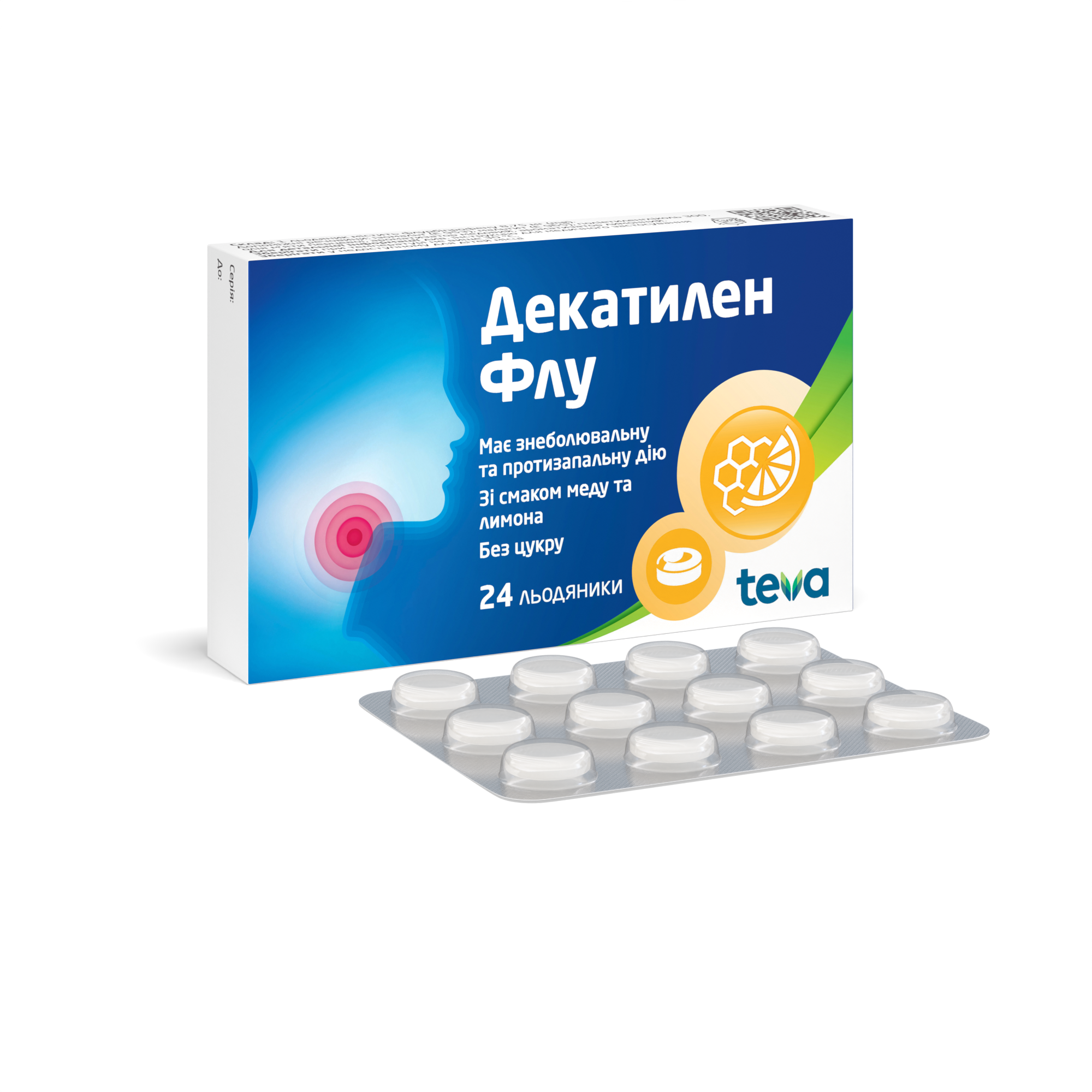 Декатилен Флу: інструкція, показання, спосіб застосування