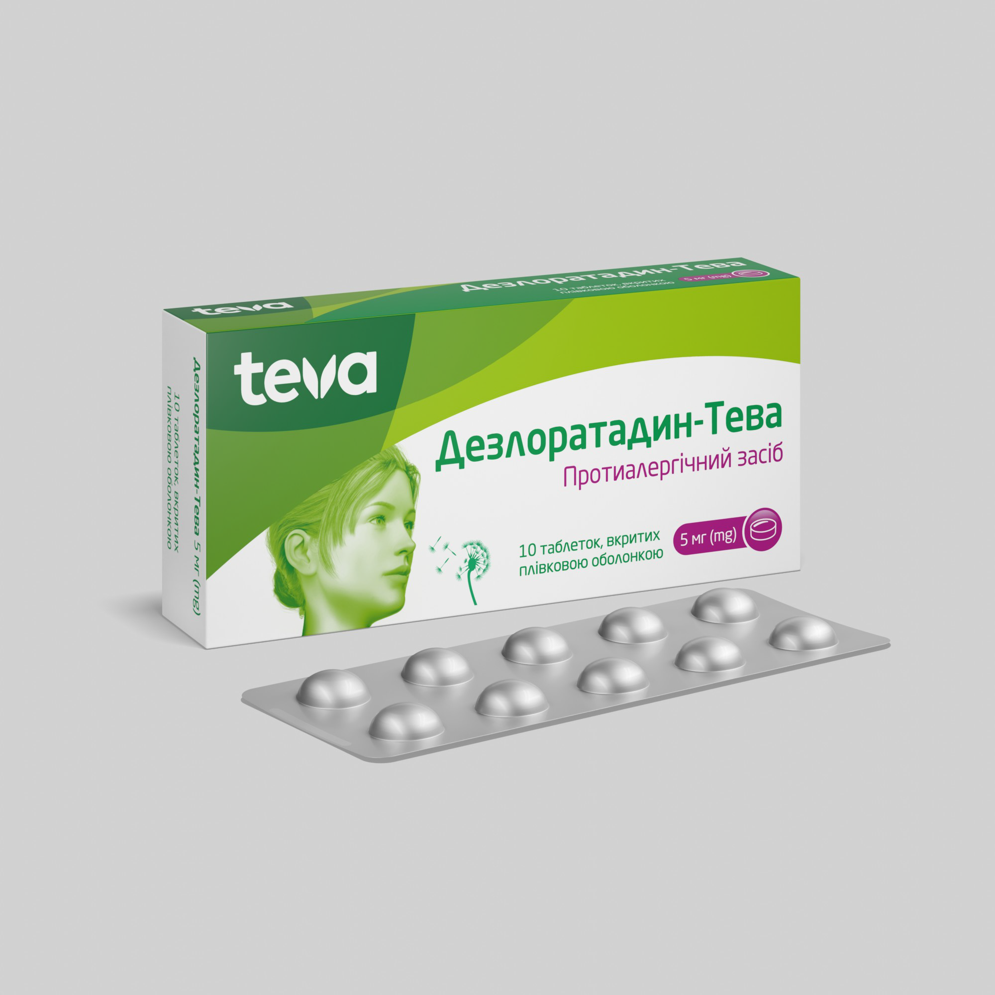 Дезлоратадин-Тева: інструкція, показання, спосіб застосування