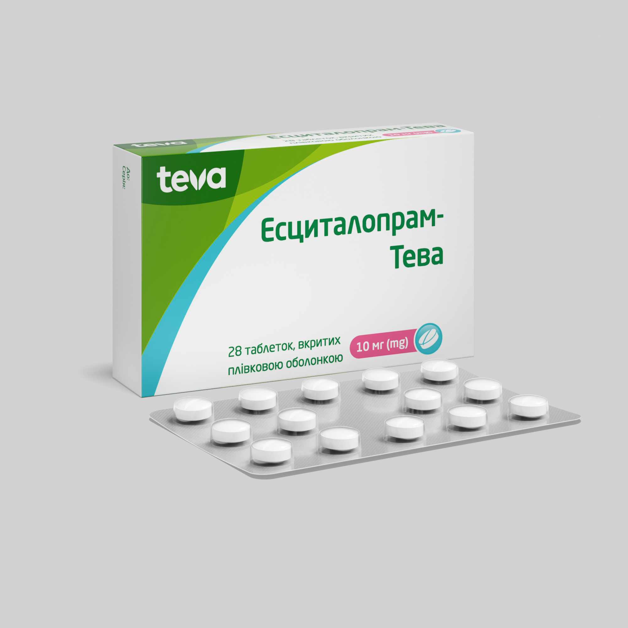 Есциталопрам-Тева: інструкція, показання, спосіб застосування