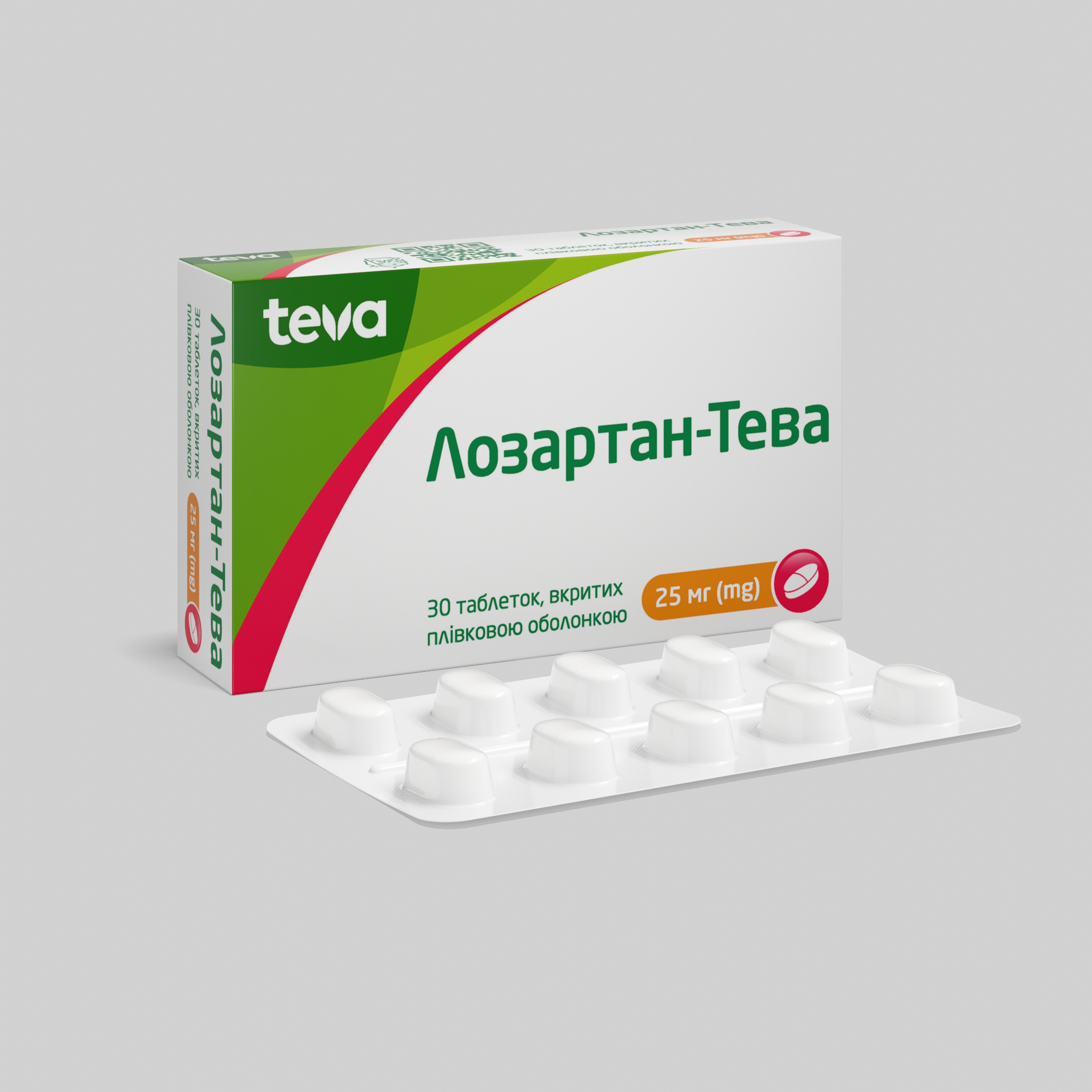 Лозартан-Тева: інструкція, показання, спосіб застосування