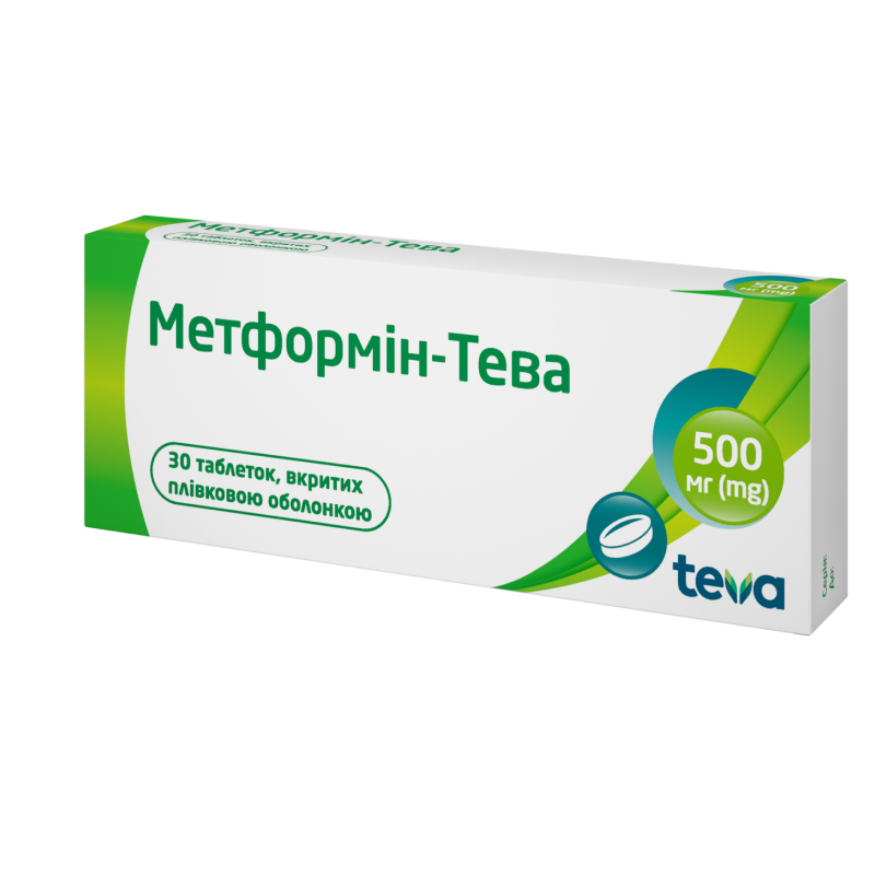 Метформін-Тева: інструкція, показання, спосіб застосування