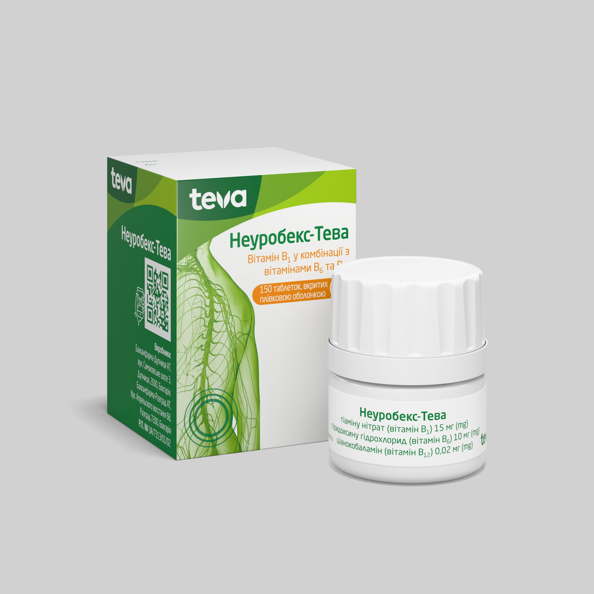 Неуробекс-Тева: інструкція, показання, спосіб застосування