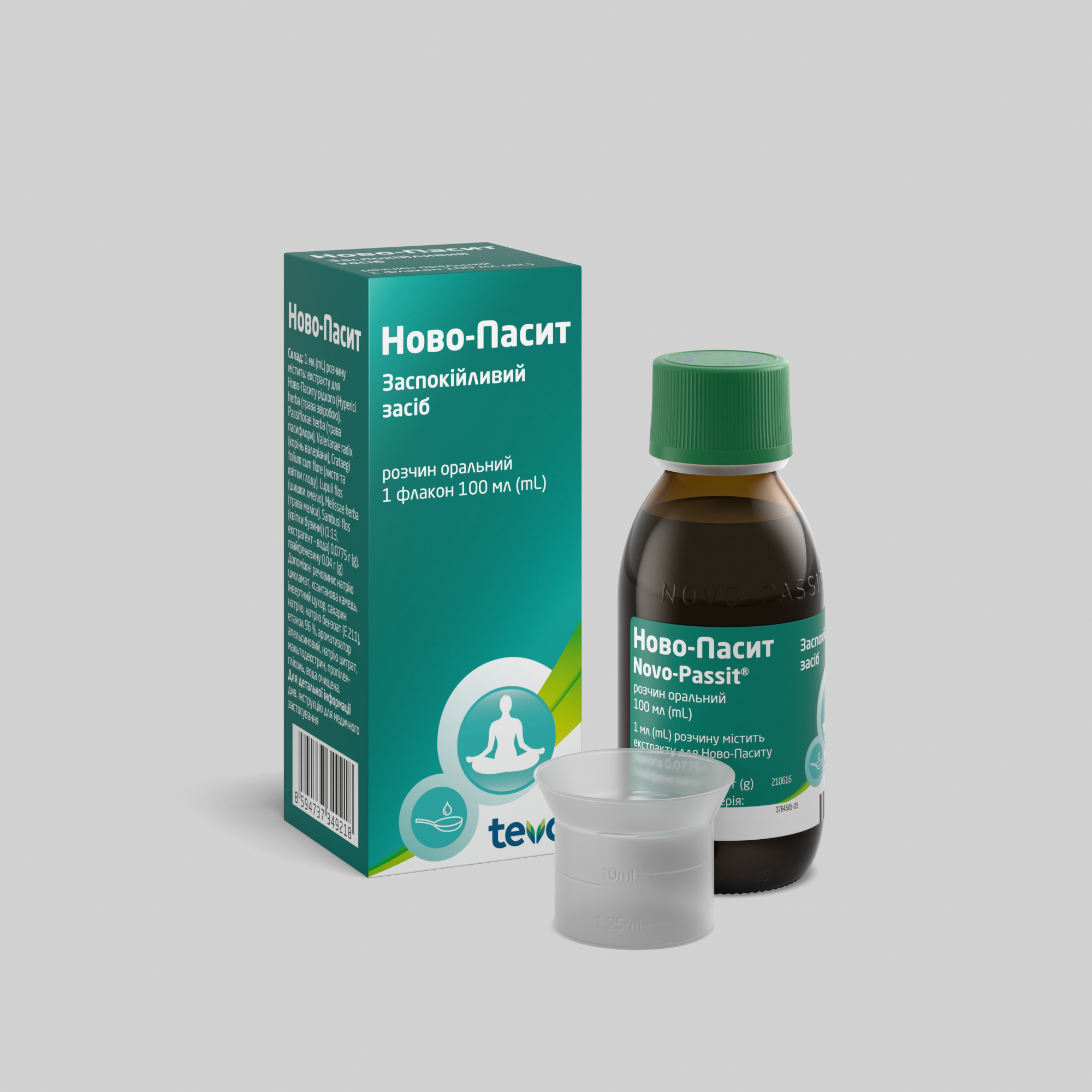 Ново-Пасит розчин оральний: інструкція, показання, спосіб застосування