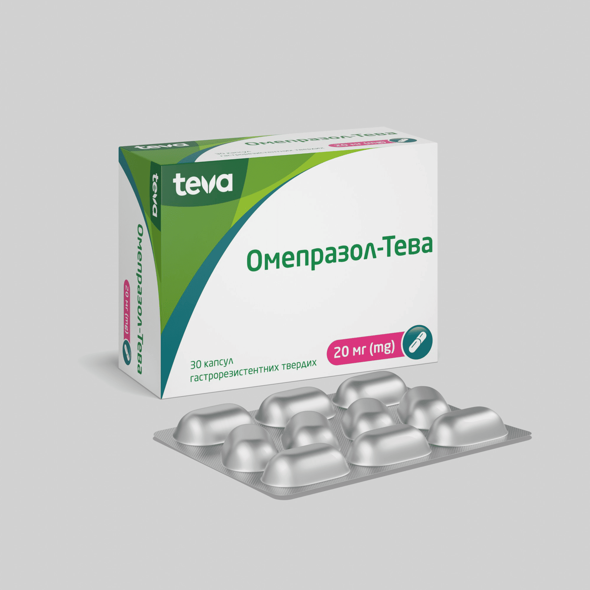 Омепразол-Тева: інструкція, показання, спосіб застосування