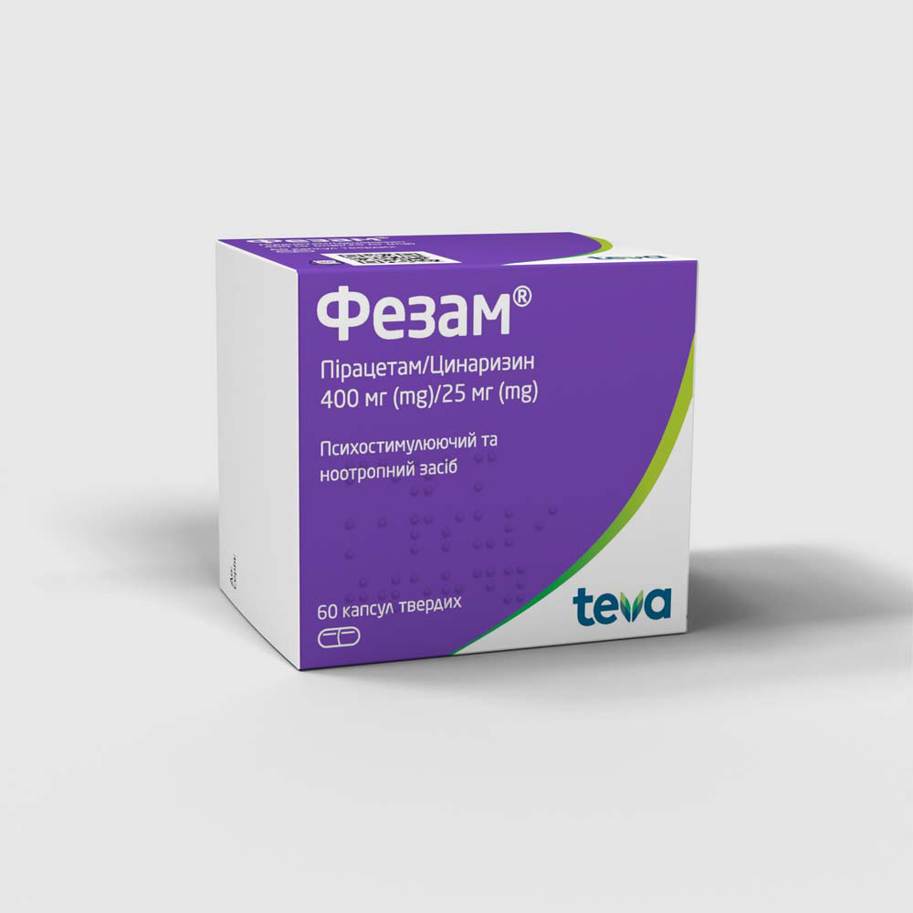 Фезам: інструкція, показання, спосіб застосування