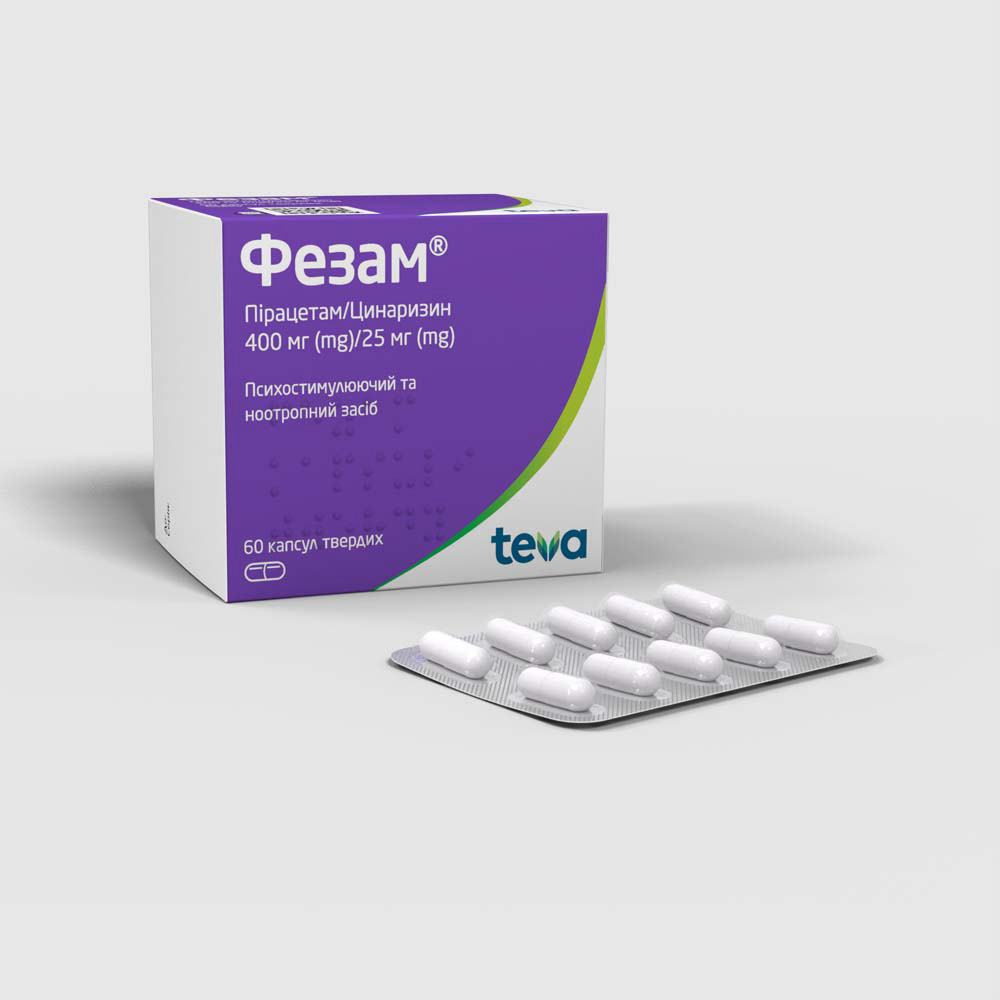 Фезам: інструкція, показання, спосіб застосування