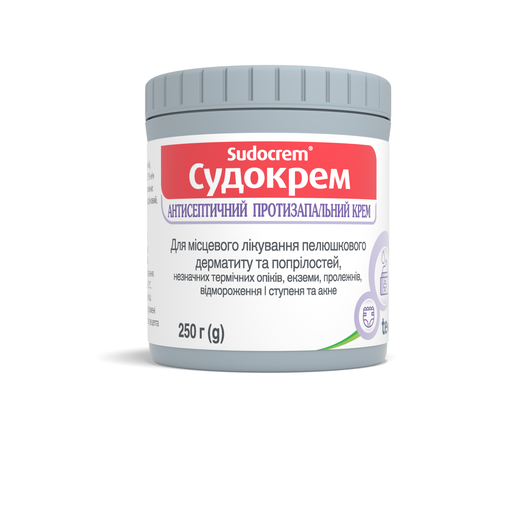 Судокрем: інструкція, показання, спосіб застосування