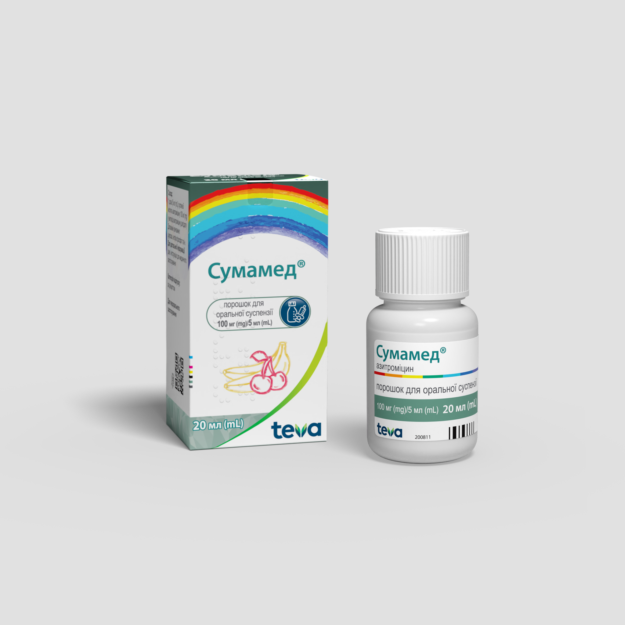 Сумамед порошок для оральної суспензії: інструкція, показання